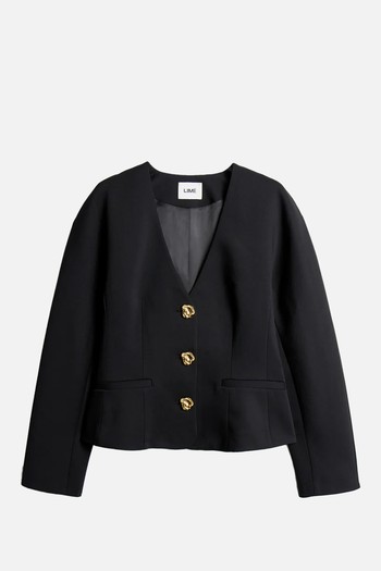 Golden Button Blazer from Limé