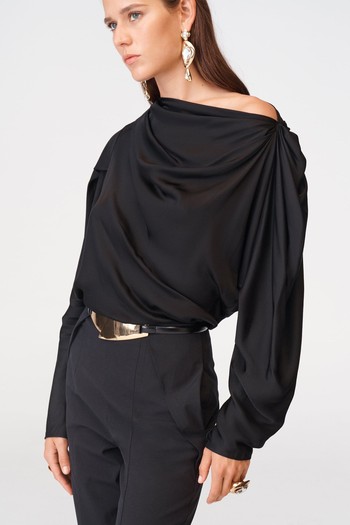 Voluminous Flowing Blouse from Zara