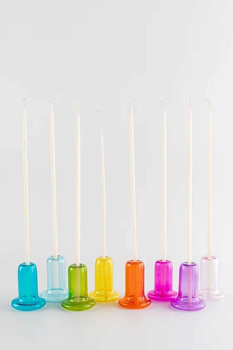 Low Glass Candleholders from By Léa Sfeir
