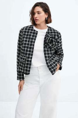 Maxi Floral Tweed Jacket