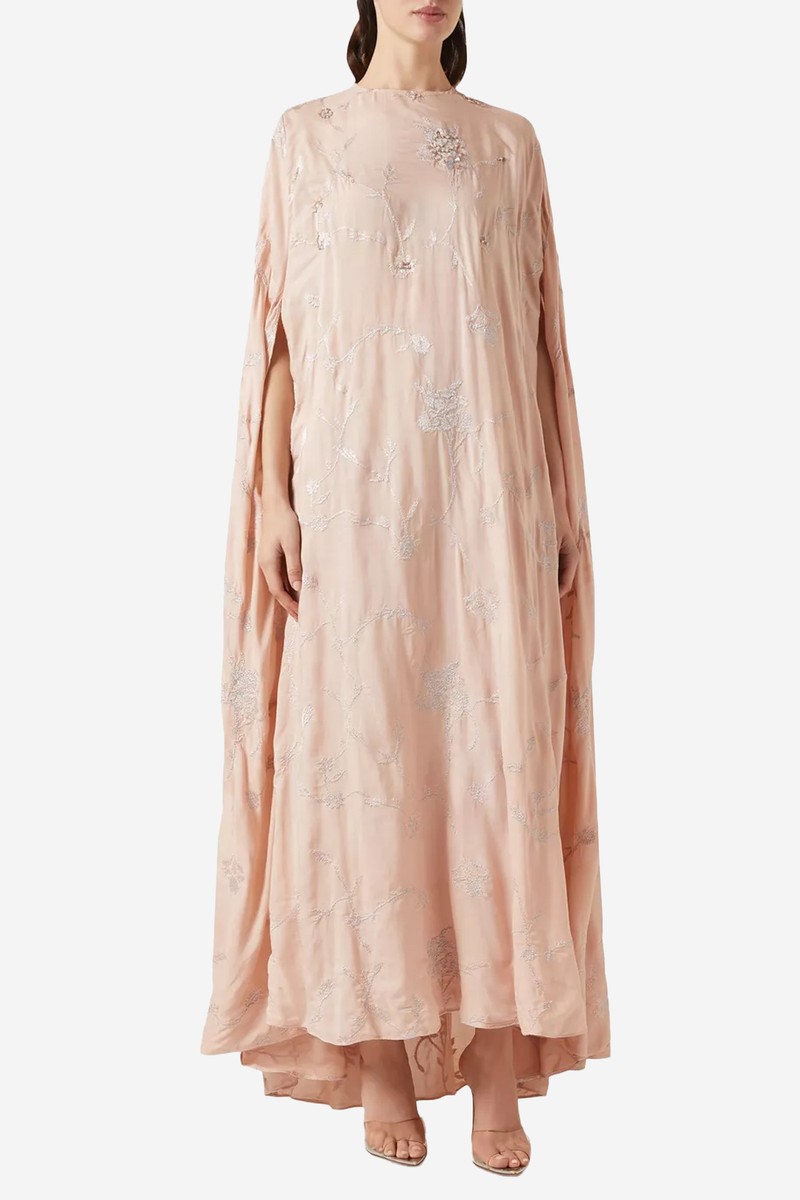 Zari Embroidered Cape from Shatha Essa