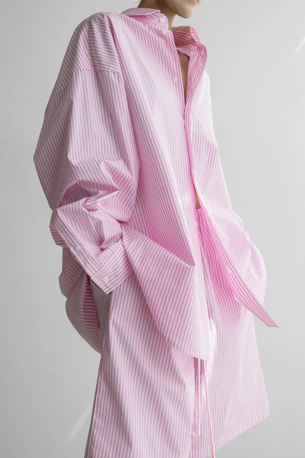 Rimini Oversized Poplin Shirt from The Frankie Shop