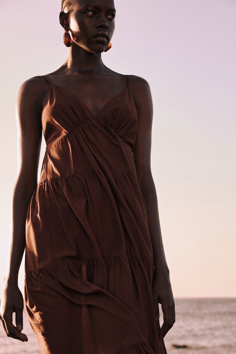 Tiered Maxi Dress