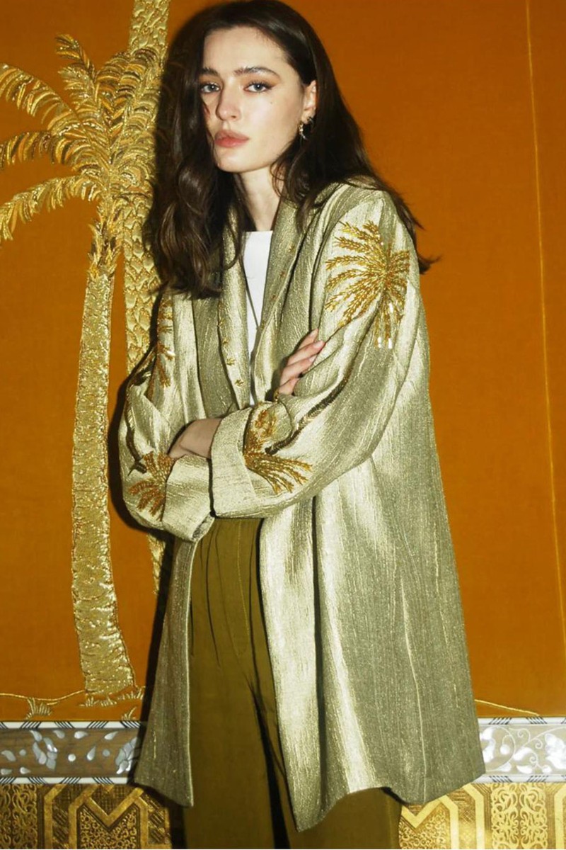 Golden Oasis Gold Jacket from Sarah's Bag