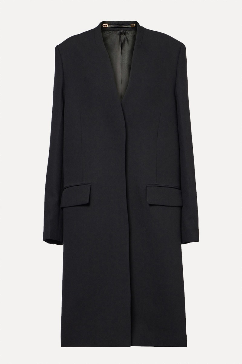Deep Pleated Coat from Toteme