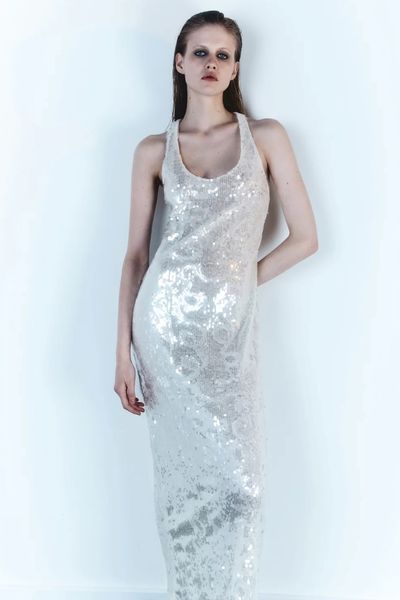 Sequined Midi Dress from Limé