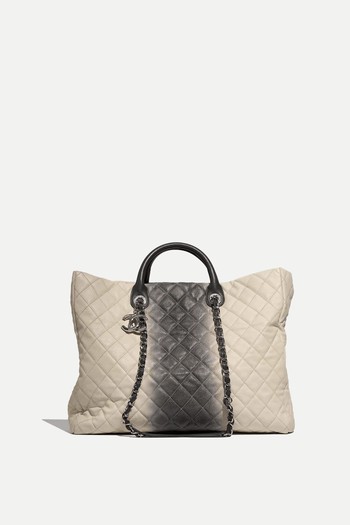 Quilted Caviar Tote Handbag from Chanel