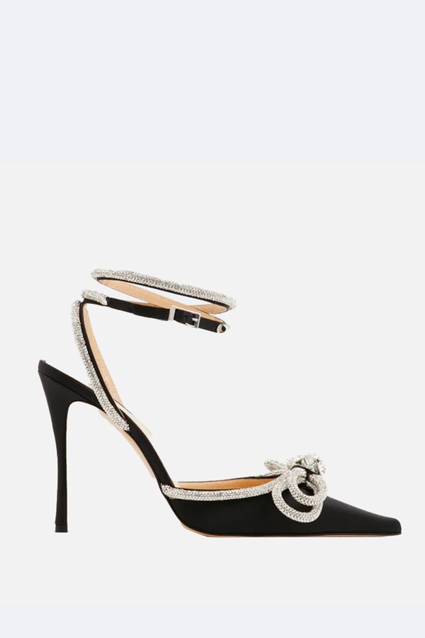 Crystal Bow 100 Pumps