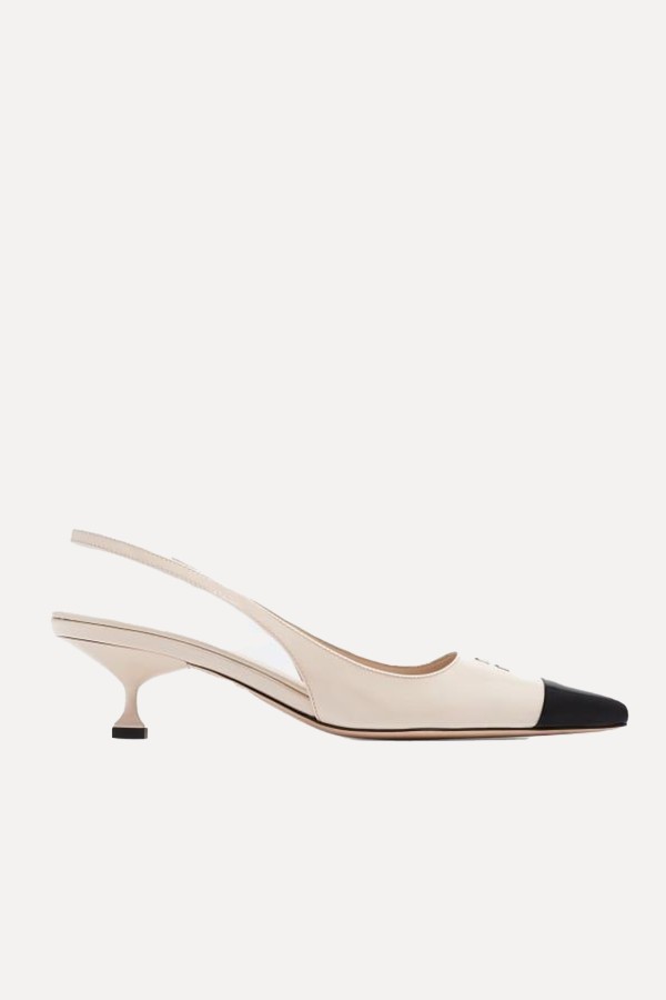 Patent Leather Slingback Pumps from Miu Miu