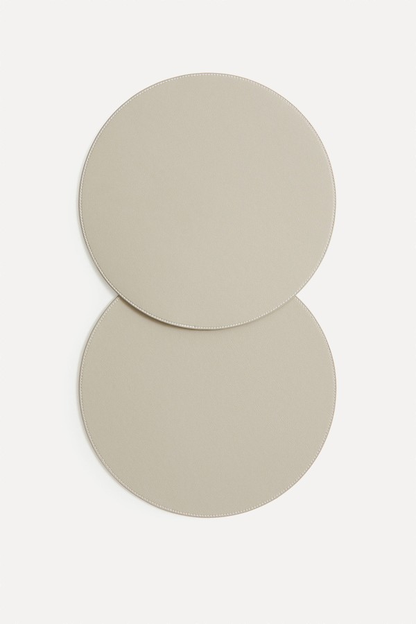 2-Pack Round Place Mats