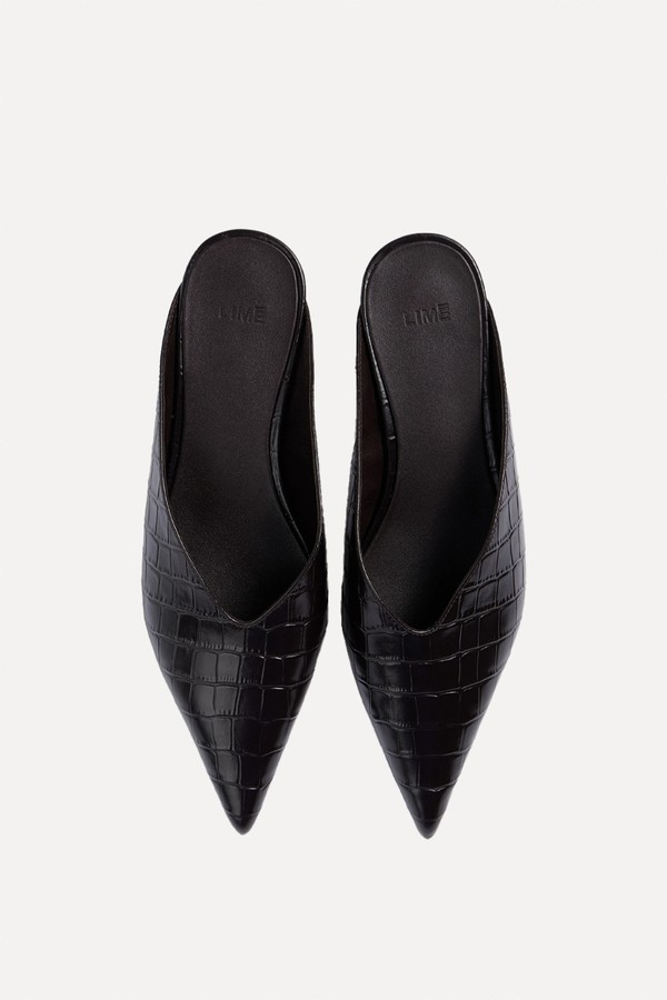 Crocodile Patterned Clogs