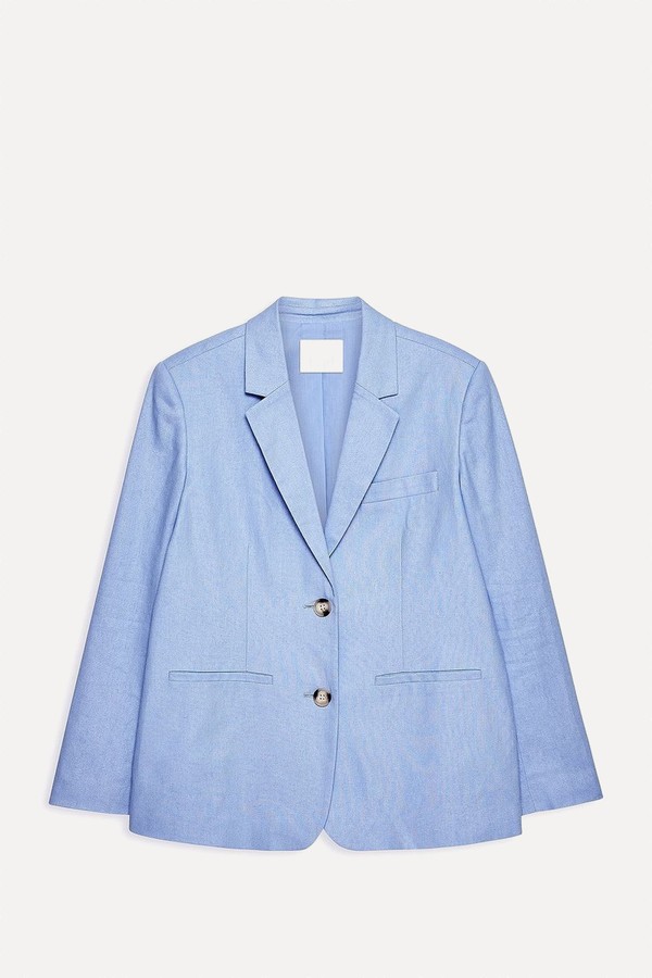 Regular Linen-Blend Blazer from NA-KD