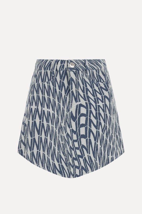 Patterned Mini Skirt from Nocturne