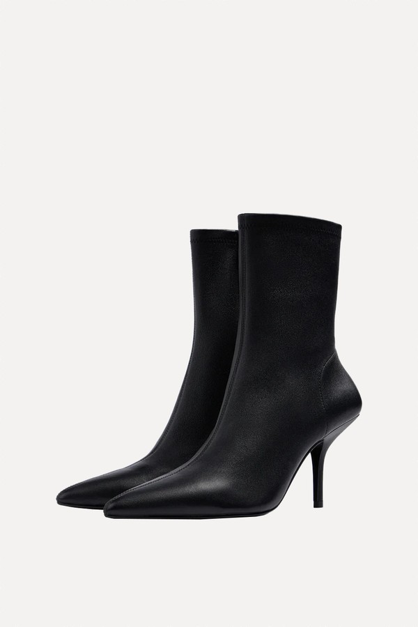 Sheep Leather Ankle Boots