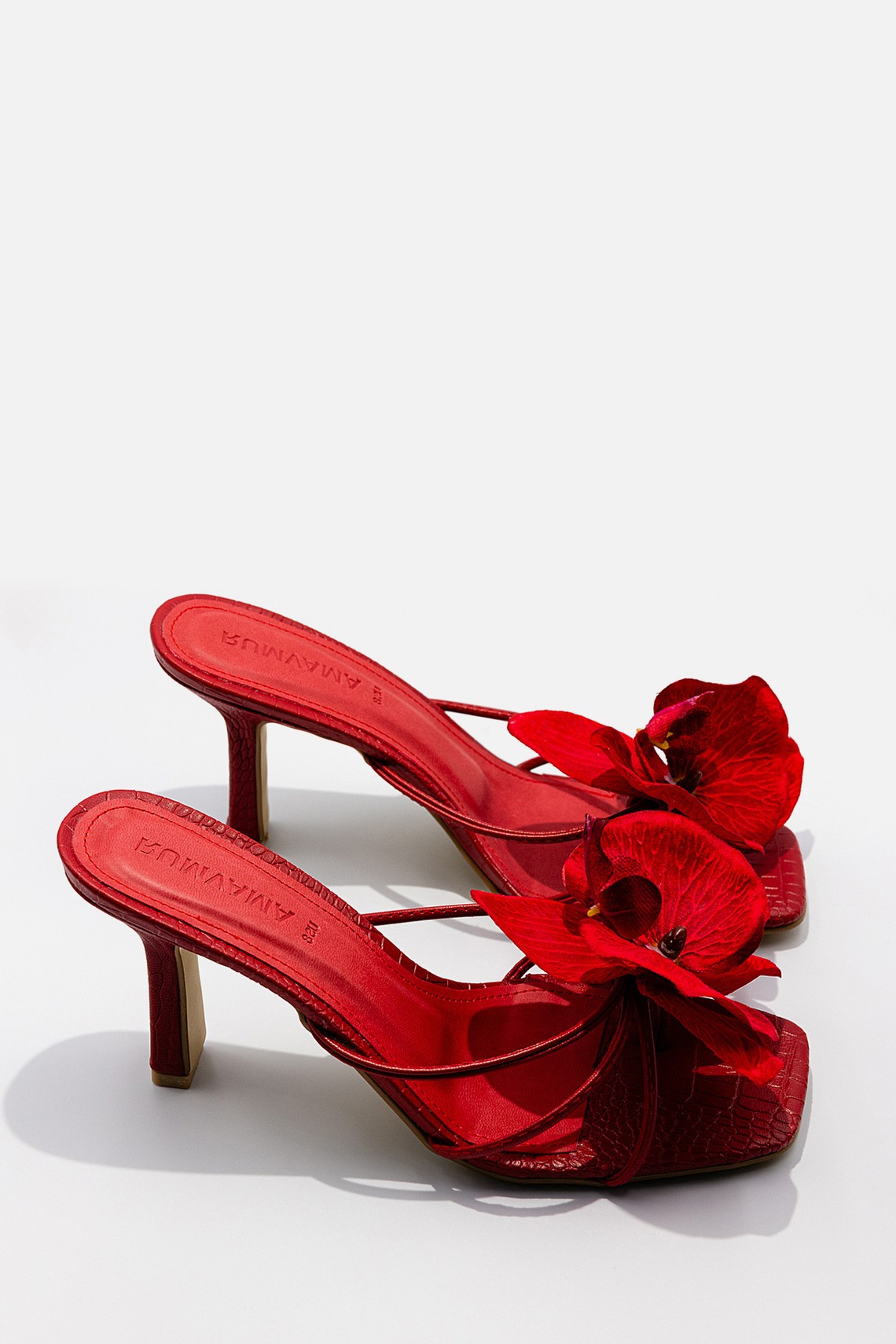 Cherry Orchid Heels from Rumvama