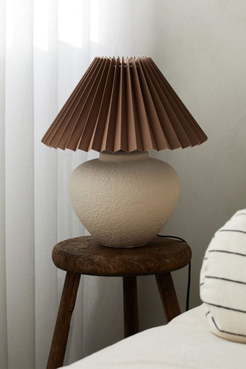 Pleated Lamp Shade