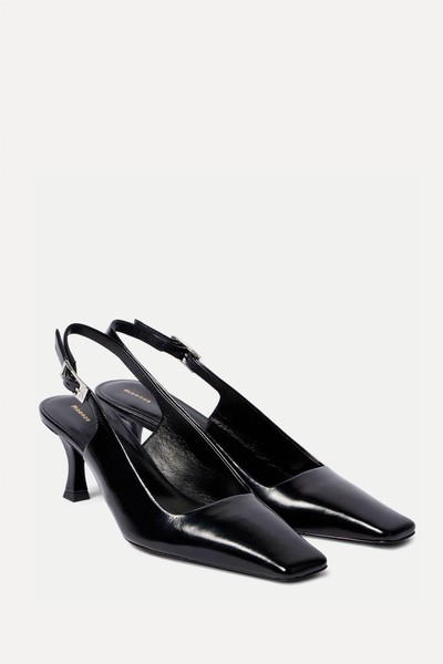 65 Leather Slingback Pumps from Proenza Schouler