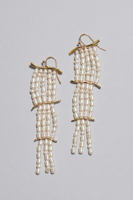 Dangling Pearl Earrings from & Other Stories