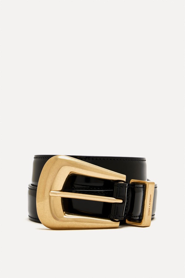 Folk Buckle Belt from Saint Laurent