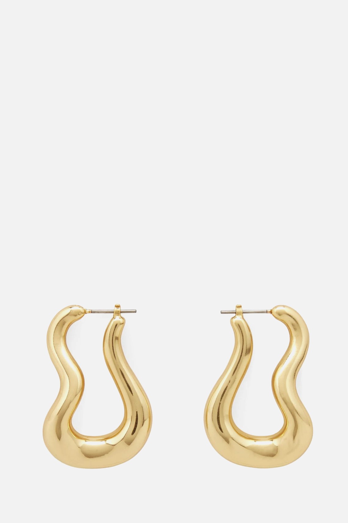 Wavy Hoop Earrings