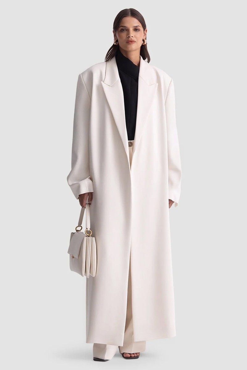 Nouf Long Blazer Abaya from Bouguessa