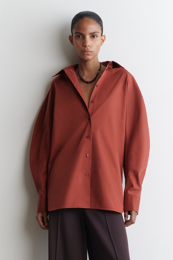 Rounded Pima Cotton Shirt from COS