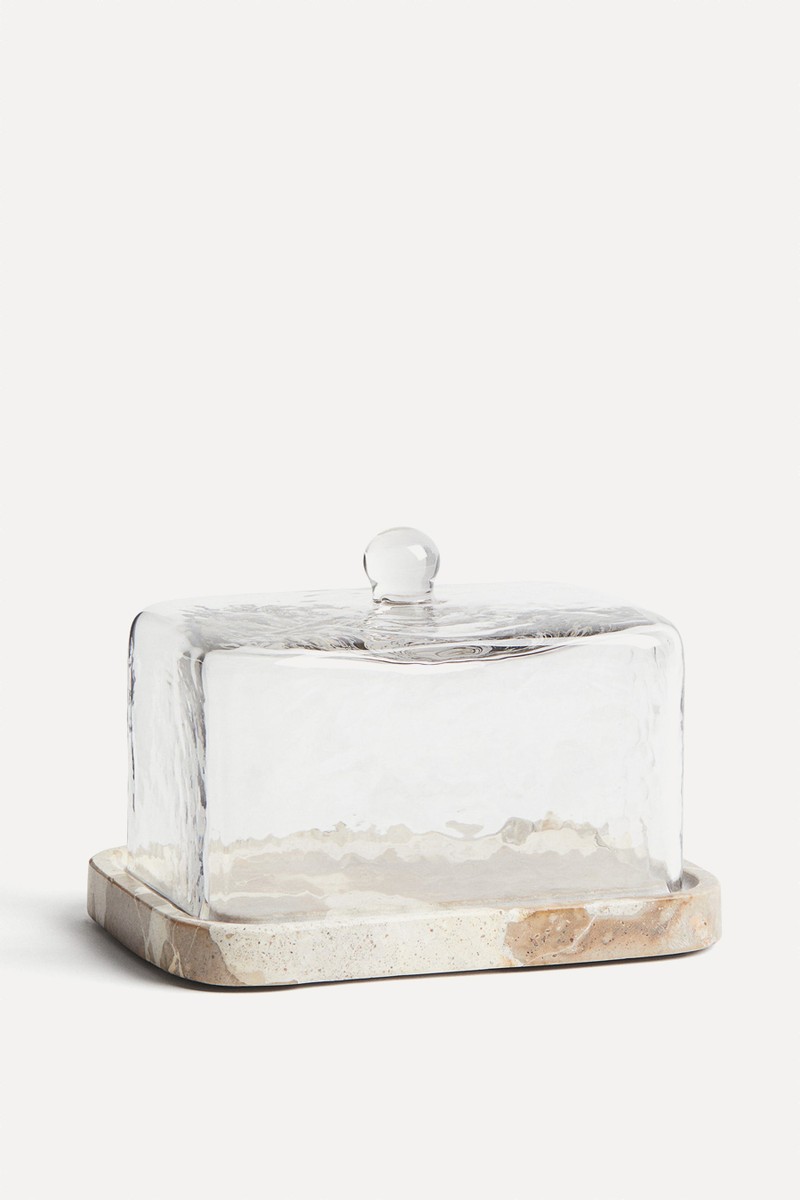 Marble Butter Dish