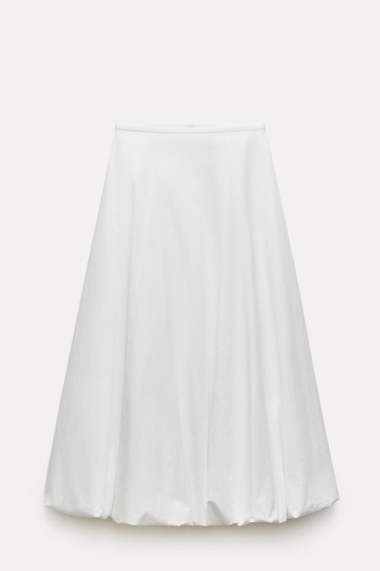 Voluminous Midi Skirt from Zara