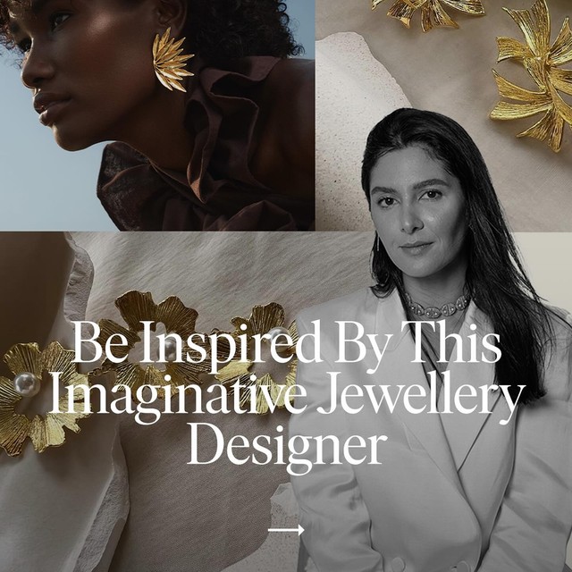 @leenabdelnour is the founder of @lynyer – the jewellery brand making waves with bold, sculptural 
