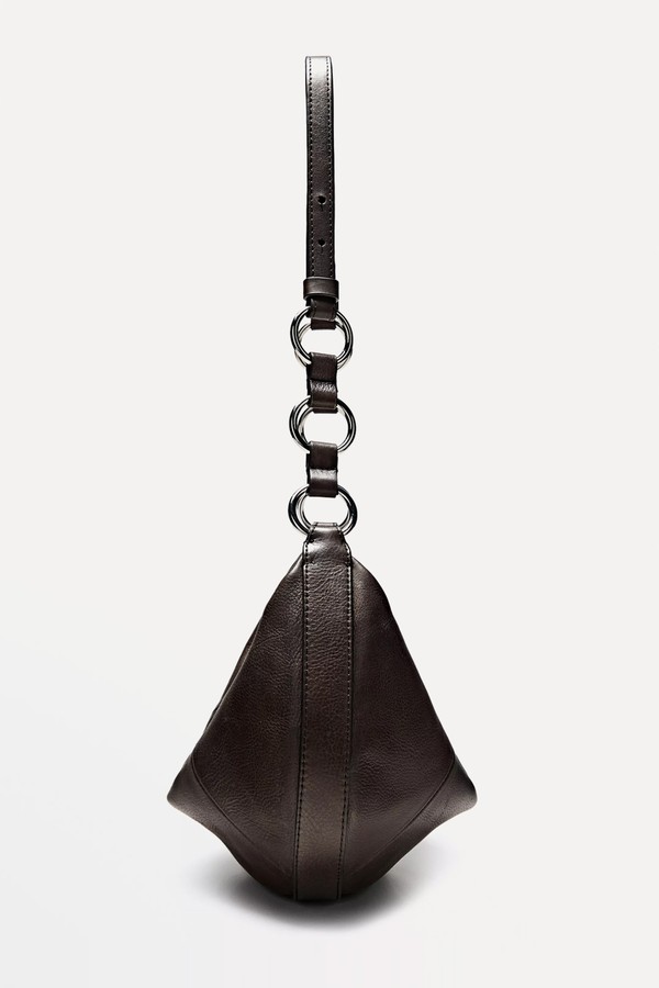 Small Nappa Leather Bag from Massimo Dutti