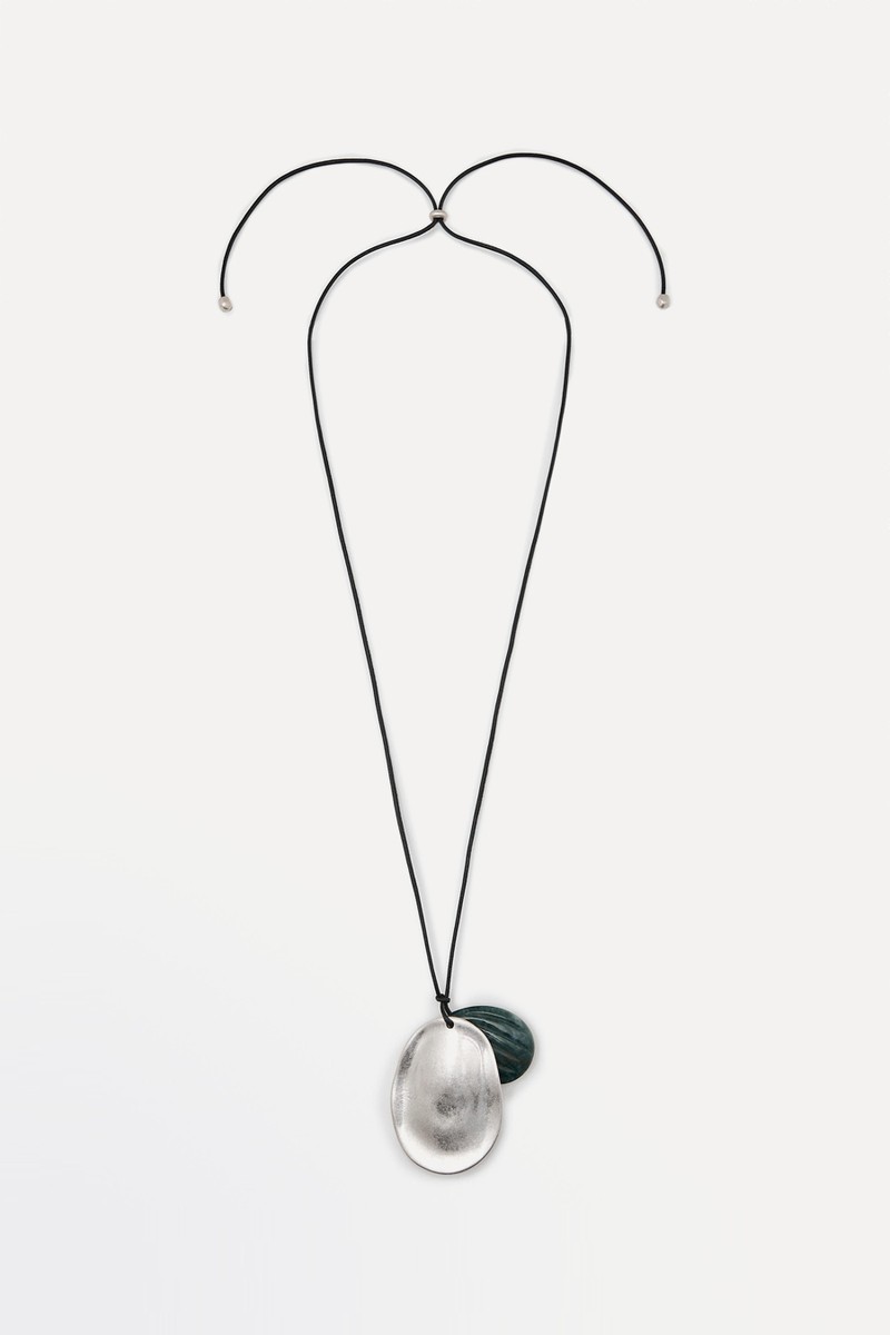 Almond Pendant Necklace
