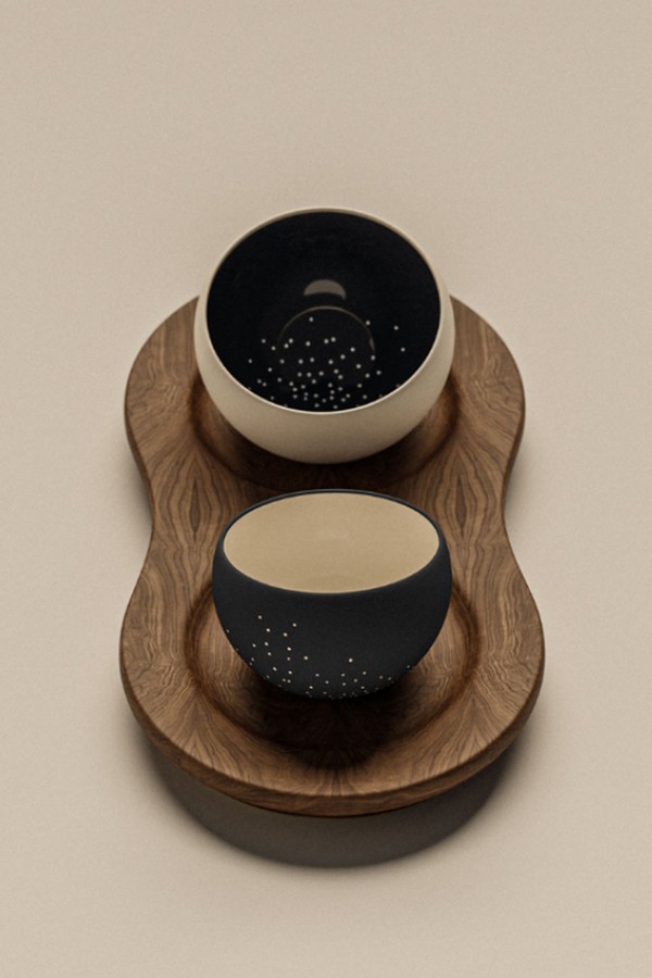 Date Serving Plates from Artisana