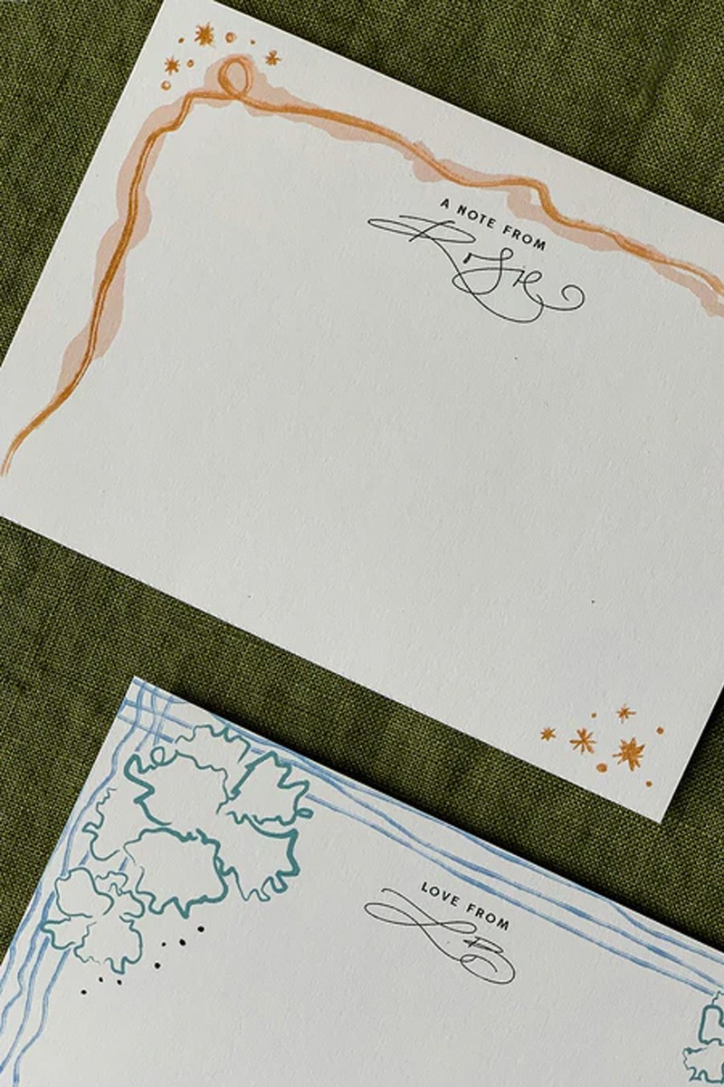 Bespoke Stationery from Romeo + Jules