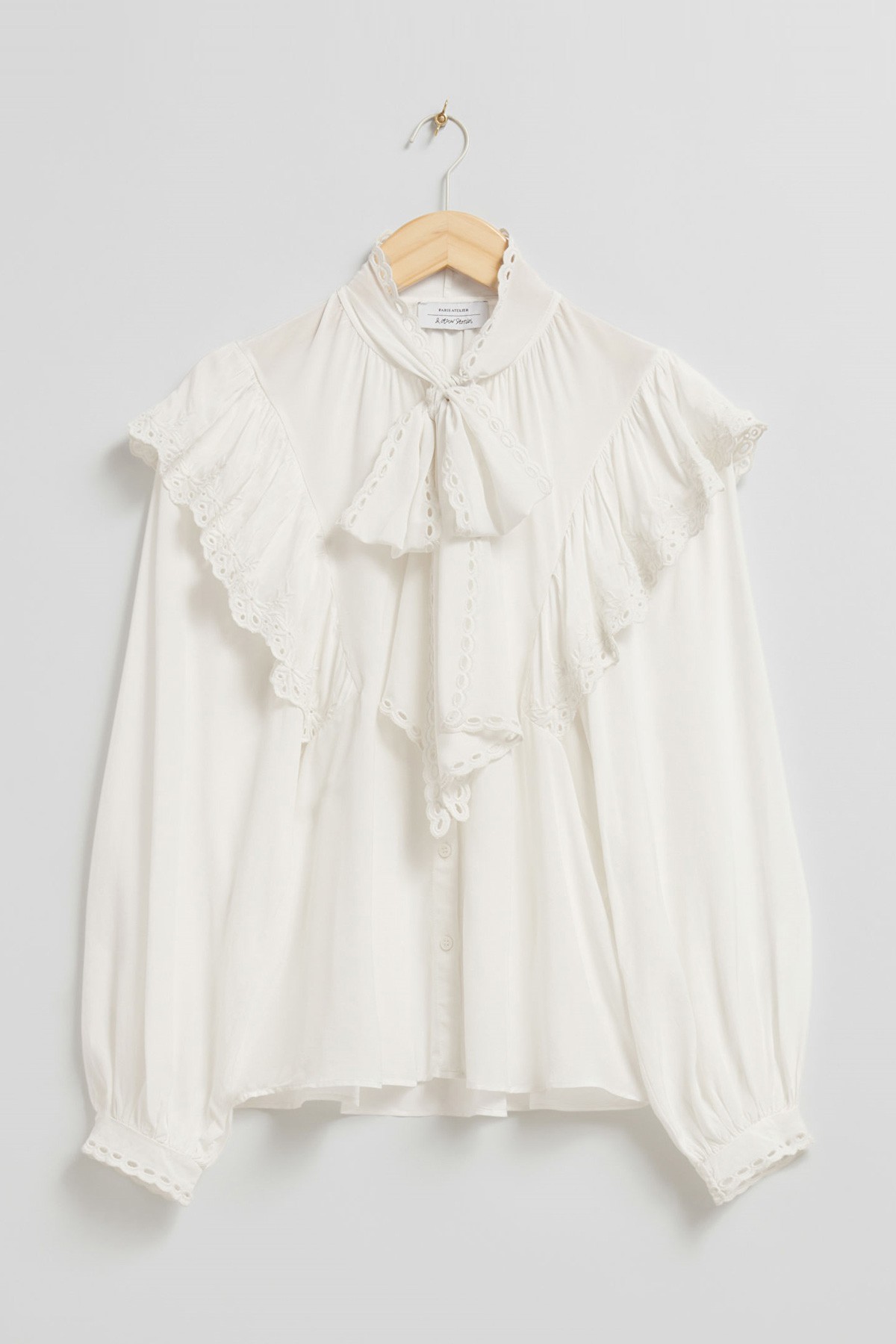 Scalloped Ruffle Blouse from & Other Stories