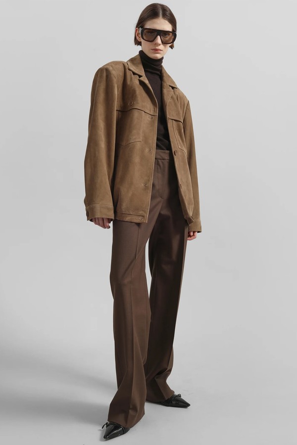 Hester Faux Suede Jacket from The Frankie Shop