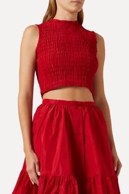 Smock Crop Top from Patou