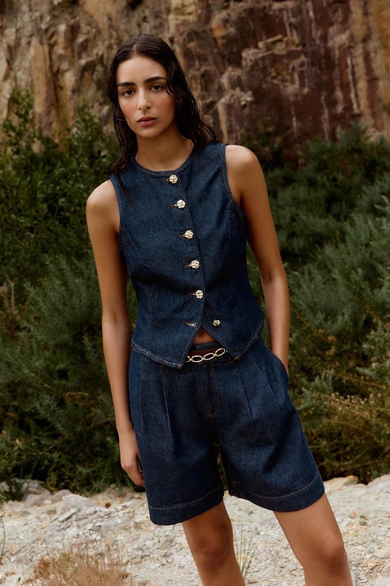 Denim Waistcoat