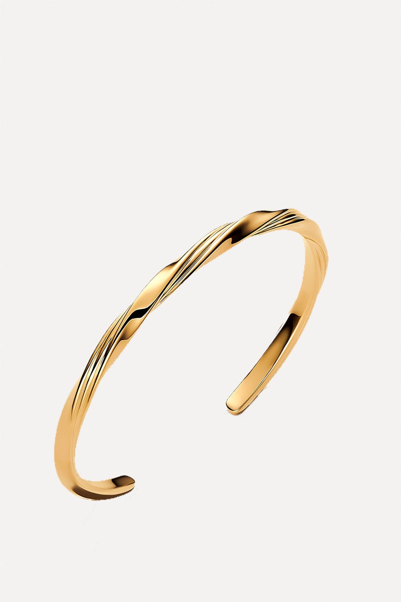 Twisted Open Bangle