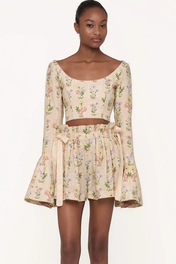 Crop Top & Shorts Set from Agua By Agua Bendita