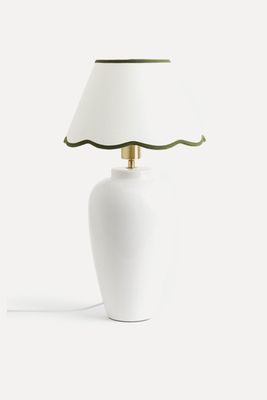 Scallop-Edged Lampshade  from H&M