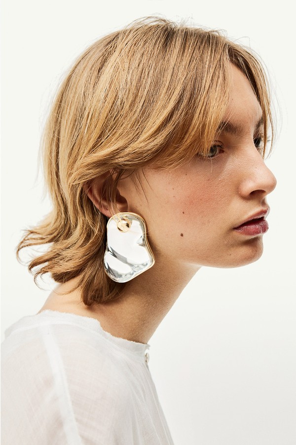 Asymmetric Stud Earrings