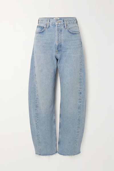 Luna High-Rise Tapered Jeans from Agolde