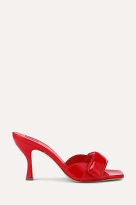 Alodie Patent High Heel Mules from Gia Borghini