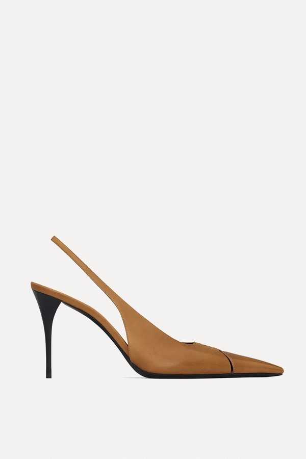 Babylone Breteuil 90 Slingback Pumps from Saint Laurent