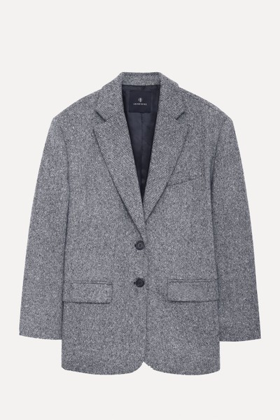 Quinn Notched-Lapels Blazer from Anine Bing