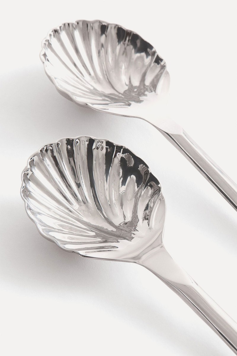 Seashell-Inspired Salad Servers from H&M