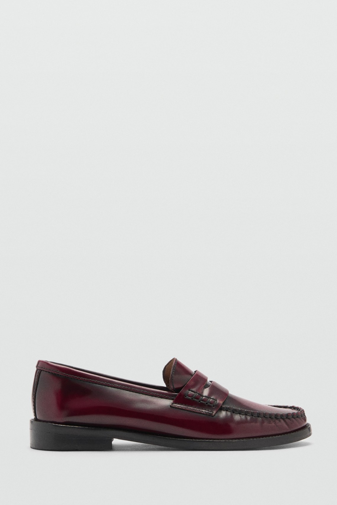 Leather Loafers from Mango