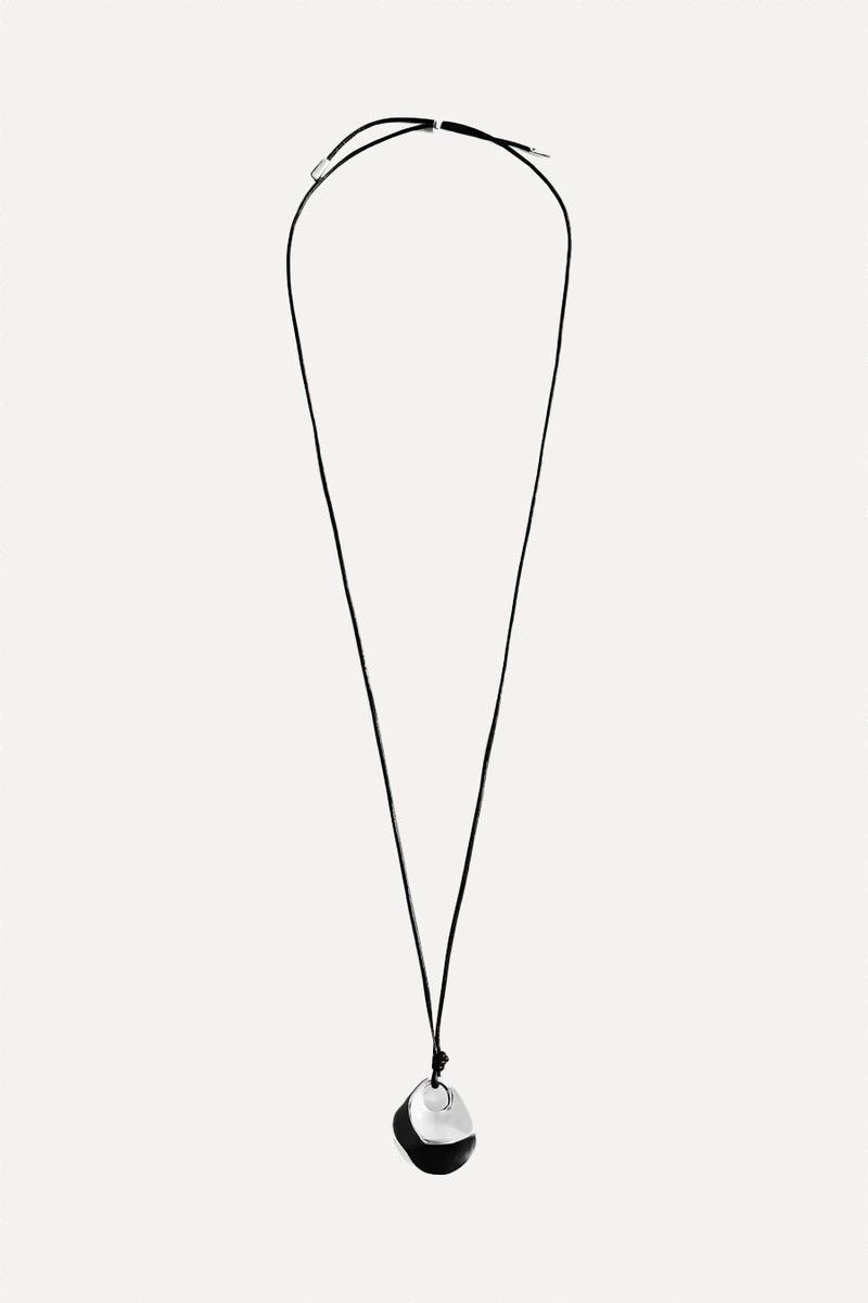 Metal Pendant Necklace from Mango