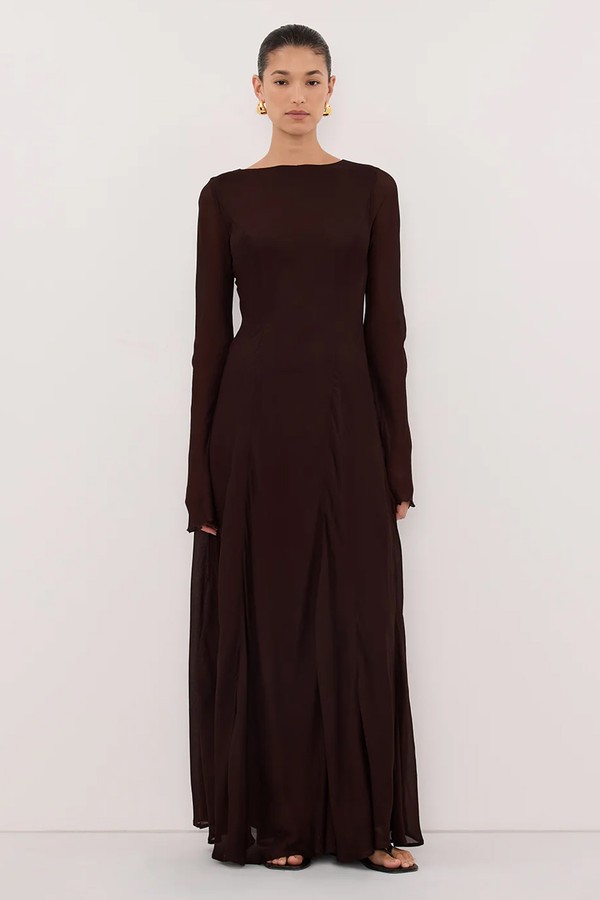 Elodie Long Sleeve Maxi Dress from DISSH