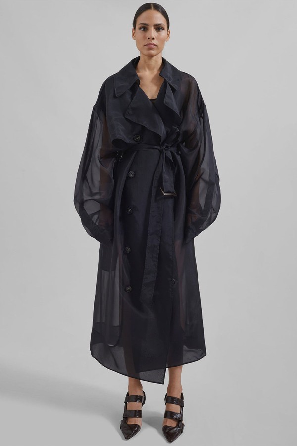 Mavis Oversized Sheer Trench from The Frankie Shop
